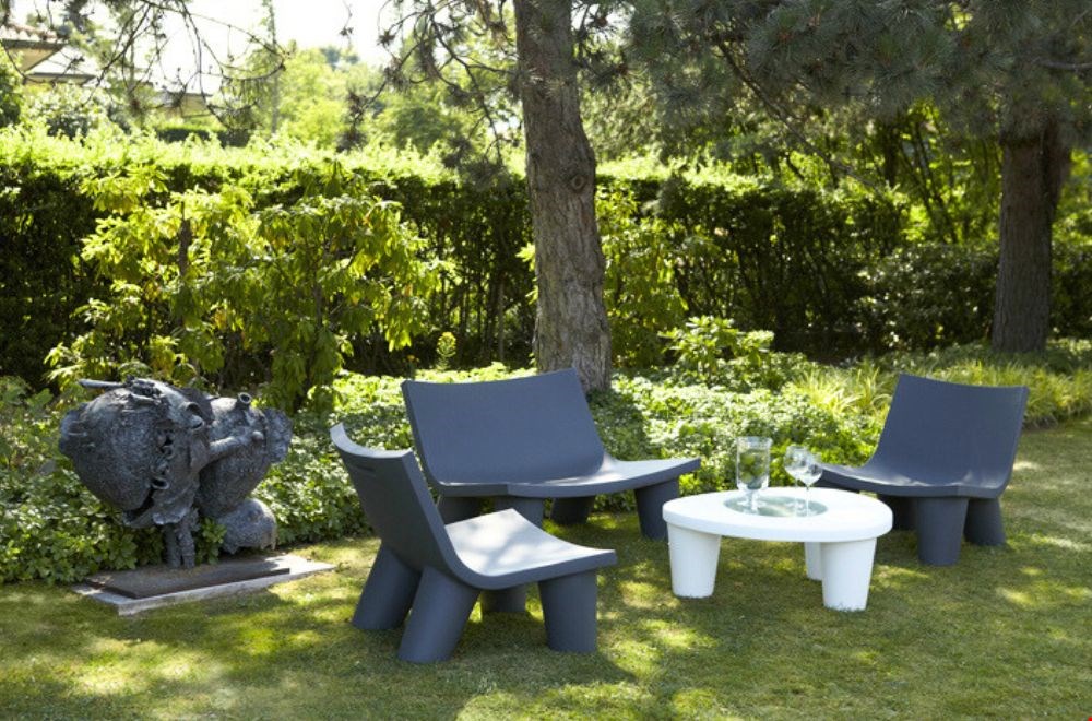 Slide Design Lounge Stoel Low Lita: Speels en funky Slide Design Lounge Stoel Low Lita: Speels en funky